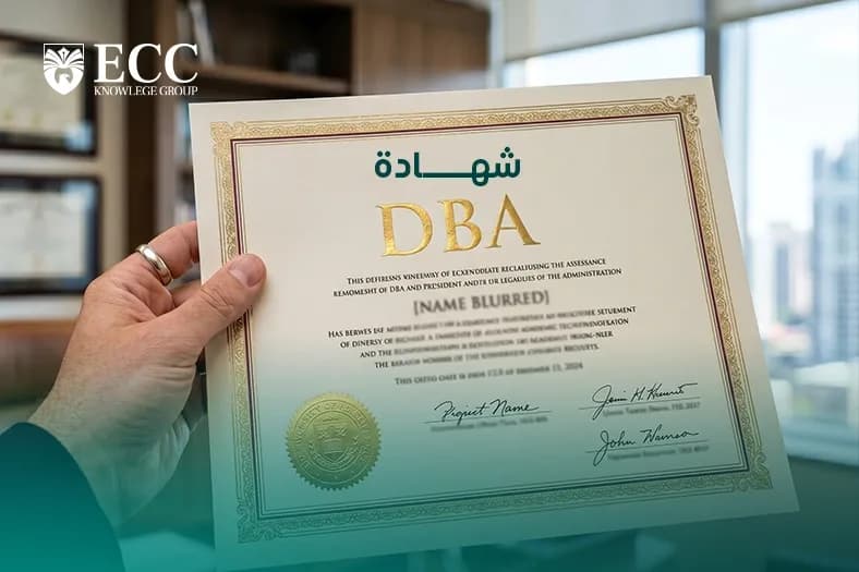ecc شهادة DBA