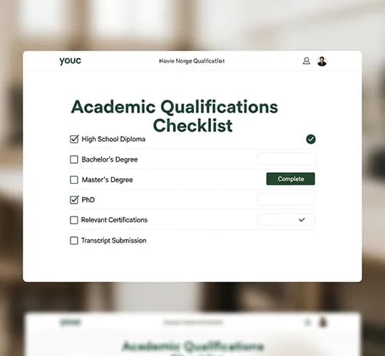 Academic Qualifications 1