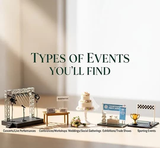 Types of Events Youll Find