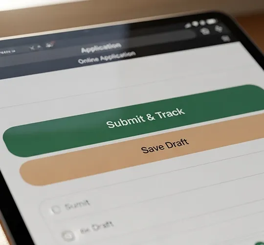Submit Track Your Application