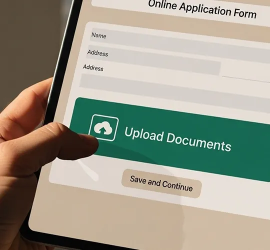 Upload the Required Documents