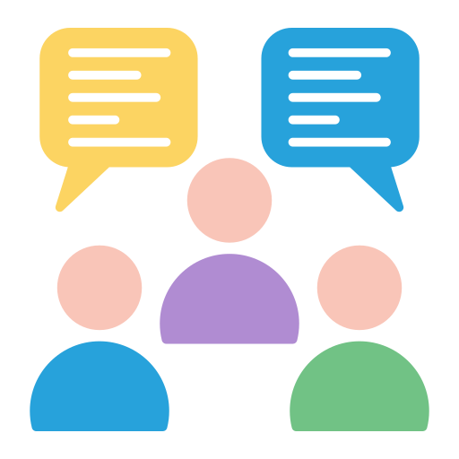 talking